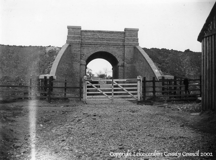 Bridge 415 during construction in the 1890's